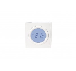 WT-D 230 ileidžiamas i siena patalpos termostatas su displejumi 230V/50Hz, temp. ribos 5-35C, 3(1)A/230V AC   WT-D